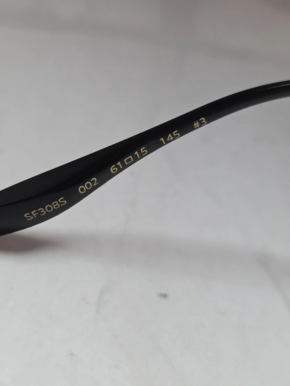 Ferragamo SF308S Matte Black Aviator Sunglasses 61mm
